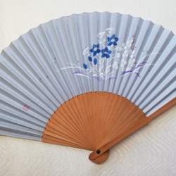 白檀扇子 趣 -omomuki- <鈴と桜> 京扇子 その他ファッション雑貨