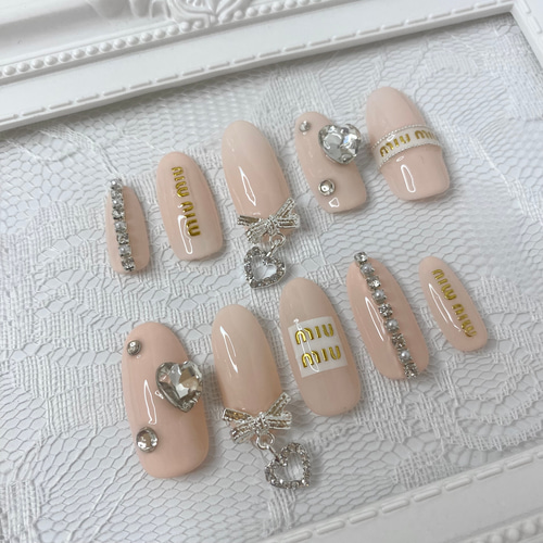 みぃ〜ちゃん❣️ネイルチップ kittyちゃんフェイスネイル】 #ミミィちゃんもいるよ #キティ