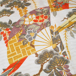 着物アロハシャツ Kimono Hawaiian Shirt AL-867/L 14枚目の画像