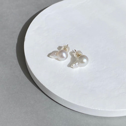 【パールselect】 edge pearl earrings　1〜5 1枚目の画像