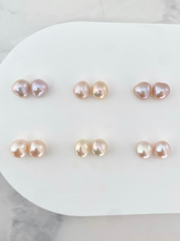 【パールselect】 petite pearl earrings 1〜6 2枚目の画像