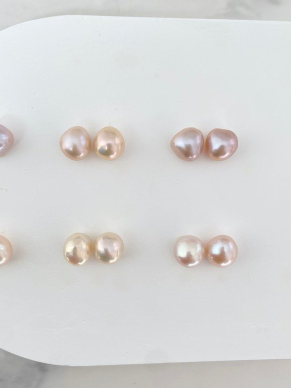 【パールselect】 petite pearl earrings 1〜6 5枚目の画像