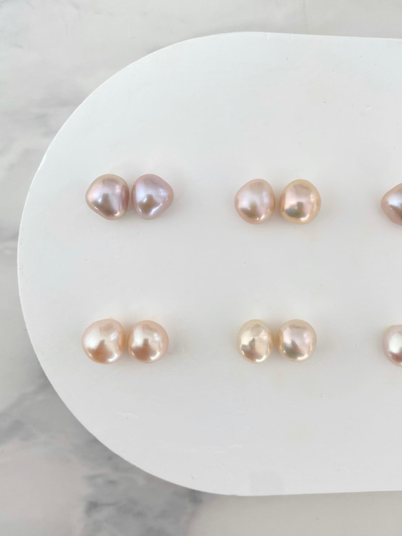 【パールselect】 petite pearl earrings 1〜6 4枚目の画像