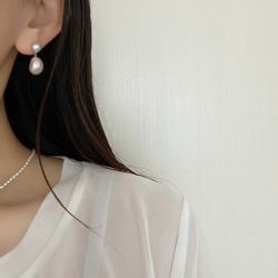 【パールselect】 petit mariage pearl earrings　1〜5 5枚目の画像