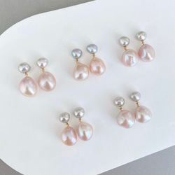 【パールselect】 petit mariage pearl earrings　1〜5 1枚目の画像