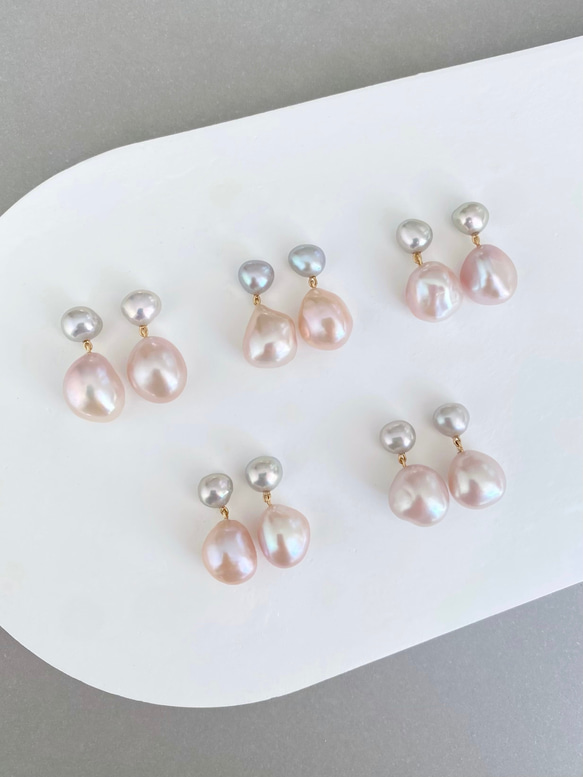 【パールselect】 petit mariage pearl earrings　1〜5 1枚目の画像