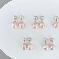 【パールselect】 petit mariage pearl earrings　1〜5 3枚目の画像