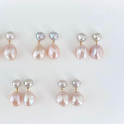 【パールselect】 petit mariage pearl earrings　1〜5 4枚目の画像