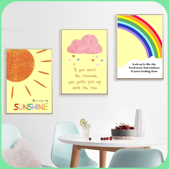 No.467 You Are My Sunshine ⭐️オーダーメイド⭐️ ポスター  ギフト 9枚目の画像