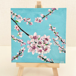 桜のキャンバスアート、桜の絵、桜のアート、さくら、桜 3枚目の画像