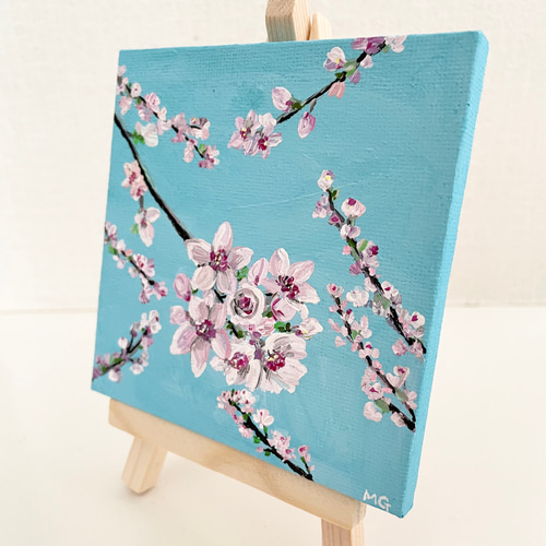 桜のキャンバスアート、桜の絵、桜のアート、さくら、桜 絵画 Art and