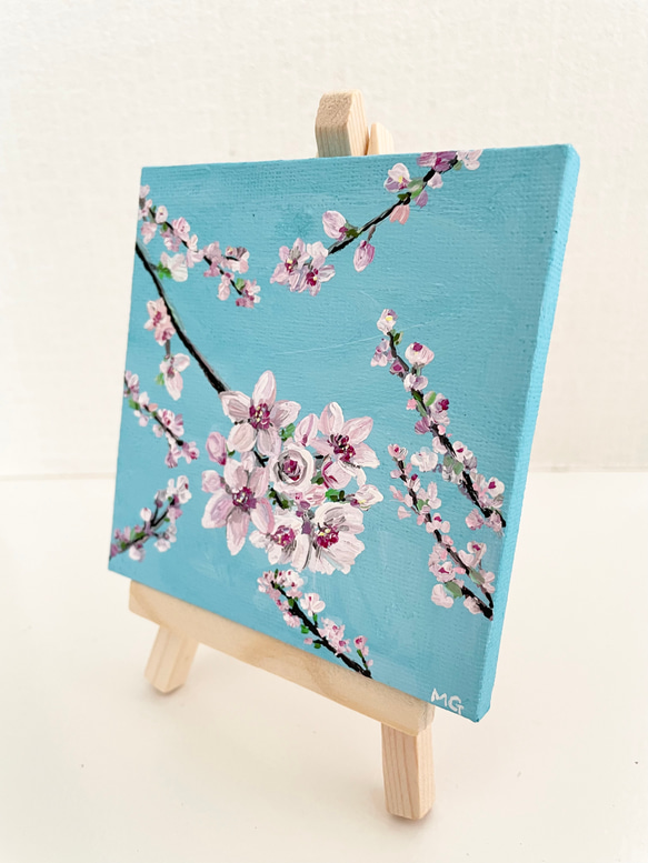 桜のキャンバスアート、桜の絵、桜のアート、さくら、桜 4枚目の画像