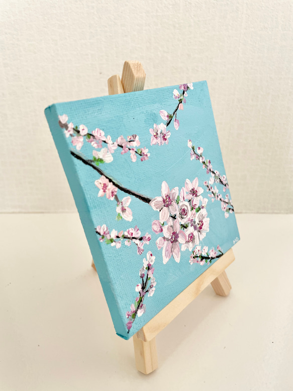 桜のキャンバスアート、桜の絵、桜のアート、さくら、桜 5枚目の画像