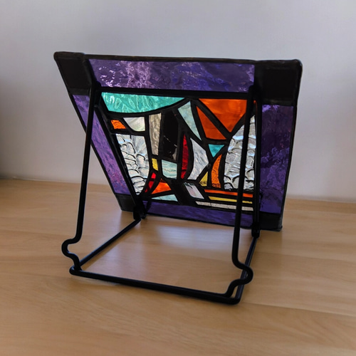 ステンドグラスパネル サンキャッチャー インテリア雑貨