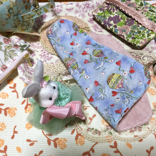 パイルガーゼ20/20 ハンカチ1ケ「リバティプリント」 ウラ側おえらび 