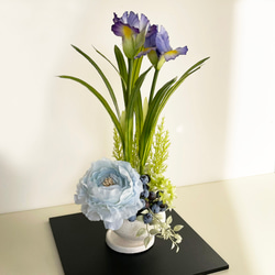 端午の節句 菖蒲の花アレンジメント  ta-01テーブルフラワー 6枚目の画像