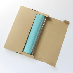 薄荷綠和藍色都很可愛！ 12張3種綠松石包裝紙（含花卡和八角貼紙） 第14張的照片