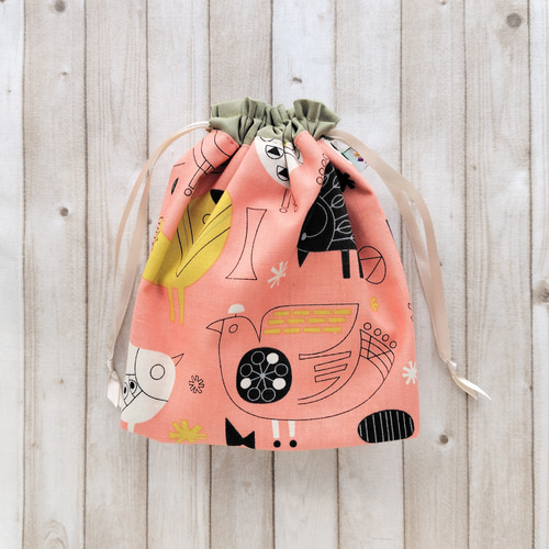 未使用】NORTH BEACHノースビーチ ムートンポンチョ サーモンピンク