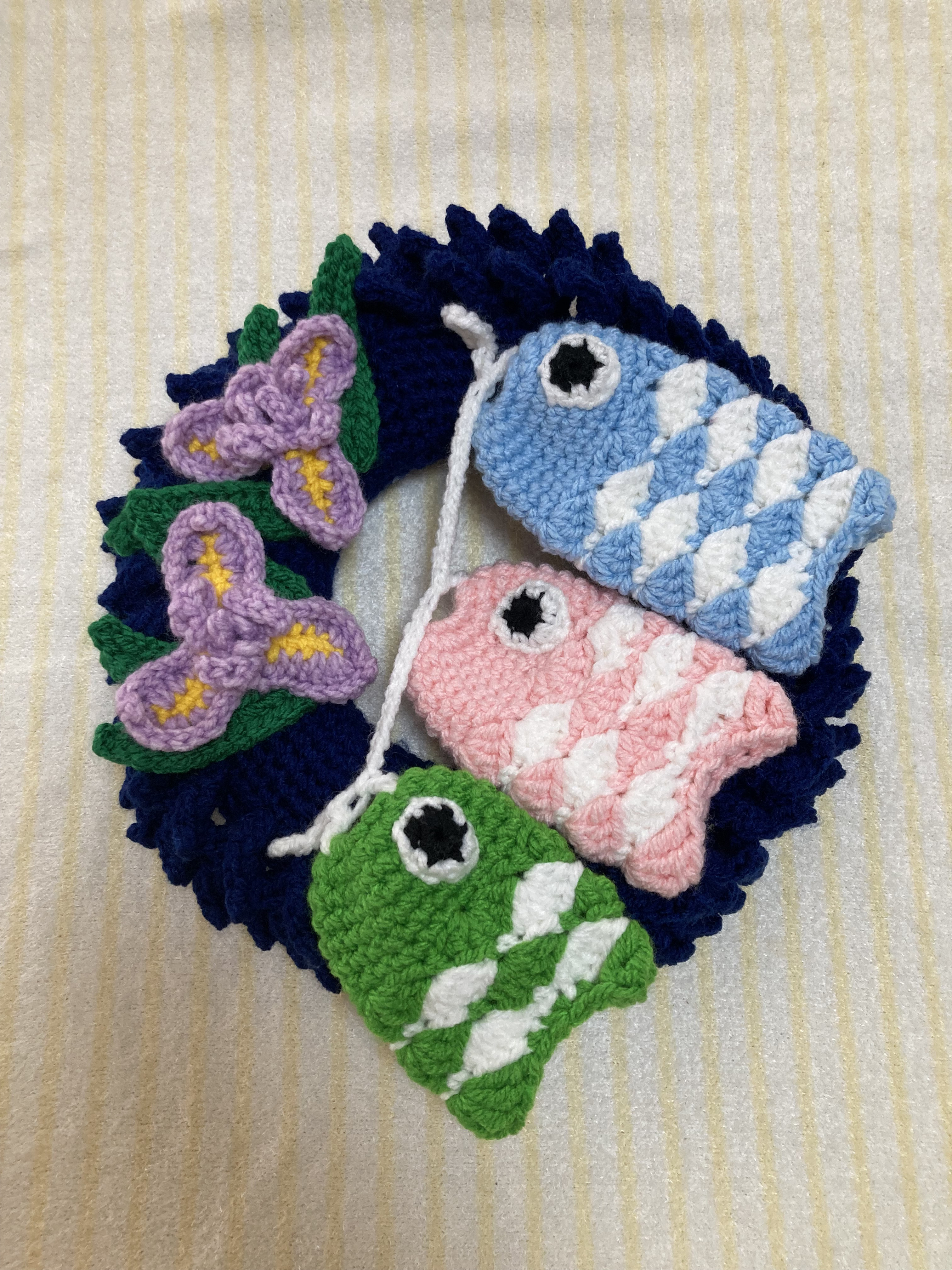 こどもの日玄関リース【商品番号：2404】