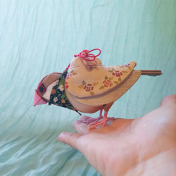【お一人様1点限り】シナモン文鳥さんの匂い袋️ 2枚目の画像