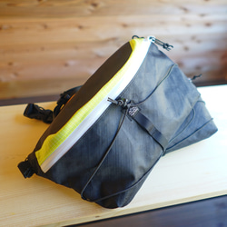 [YAMABIKO Limited] Hiker Name Bag，L/登山，露營，戶外，身體包，石灰黃色，防水 第1張的照片