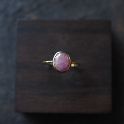 ruby brass ring (hitohira) 2枚目の画像