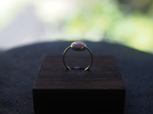 ruby brass ring (hitohira) 8枚目の画像