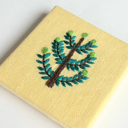 北欧風オリーブの木の刺繍パネル【hokuo】#244 7枚目の画像