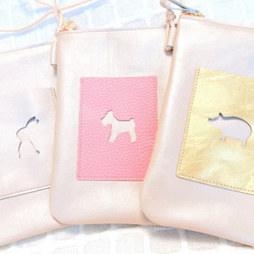 ☆2割引きSALE☆【スマホショルダーポーチ】ファスナー付き・5種・本革 