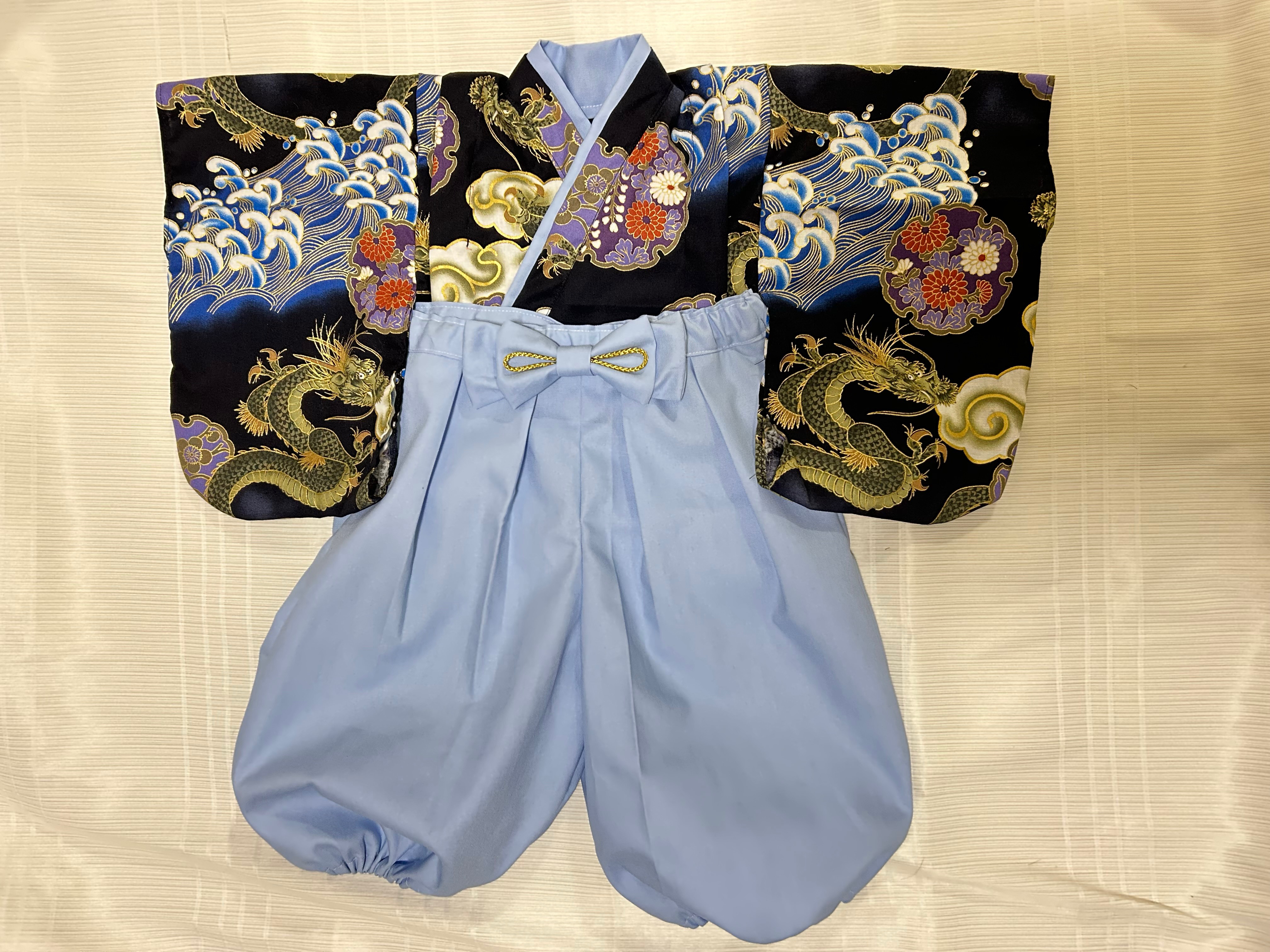 ベビー袴70〜80 お食い初め　100日祝い　こどもの日　ひな祭り　753
