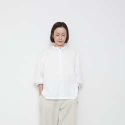 Vertical shirts / white 2枚目の画像