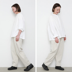 Vertical shirts / white 12枚目の画像