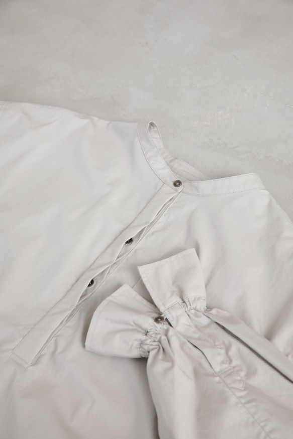 Vertical shirts / sky gray 11枚目の画像