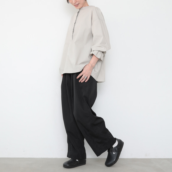 Vertical shirts / sky gray 5枚目の画像