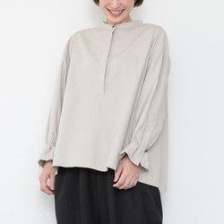 Vertical shirts / sky gray 1枚目の画像