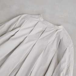 Vertical shirts / sky gray 10枚目の画像