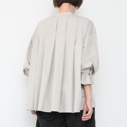 Vertical shirts / sky gray 4枚目の画像