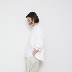 Vertical shirts / white 8枚目の画像