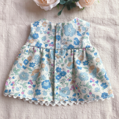 レミン&ソラン　おねんねクーファン　小物入れ　♡花柄×可愛い女の子♡　パネル生地 選べるクーファン 小花フル メルちゃん ソランちゃん - *mucha