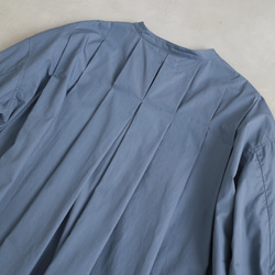 Vertical shirts / blue 15枚目の画像