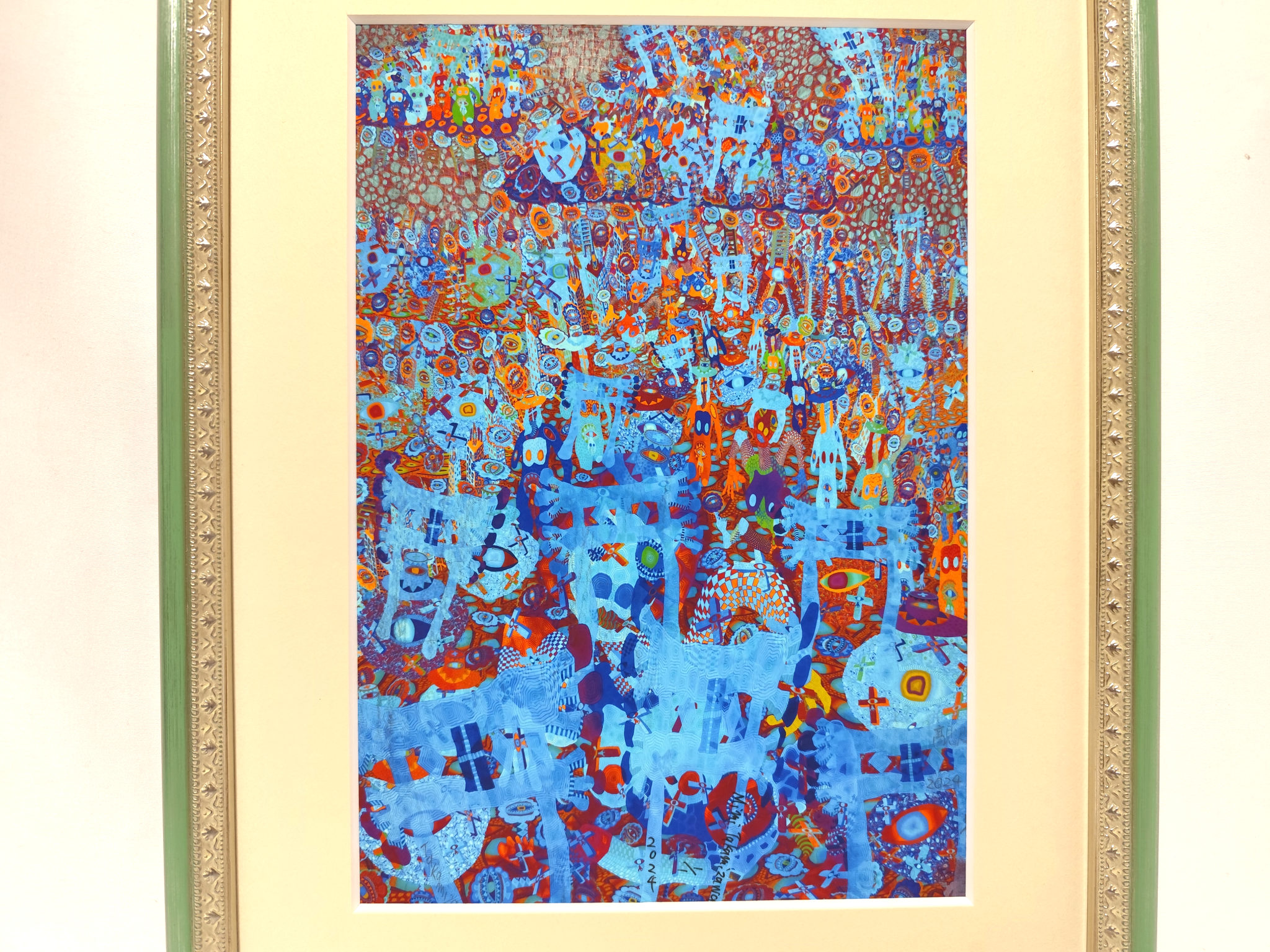 始まりの時代 高見沢耳のジクレー版画作品 一点物の版画作品です
