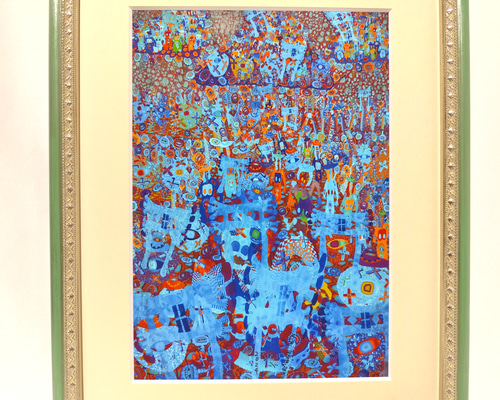 始まりの時代 高見沢耳のジクレー版画作品 一点物の版画作品です