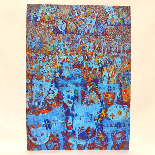 憂鬱な目覚め　　高見沢耳のジクレー版画作品　一点物の版画作品です(A4サイズ) 始まりの時代 高見沢耳のジクレー版画作品 一点物の版画作品です
