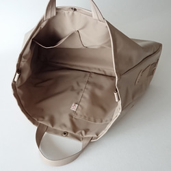 annco leather 2way tote L [beige] 8枚目の画像