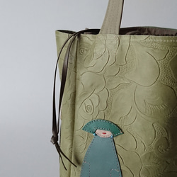 annco leather 3way tote [green] 3枚目の画像