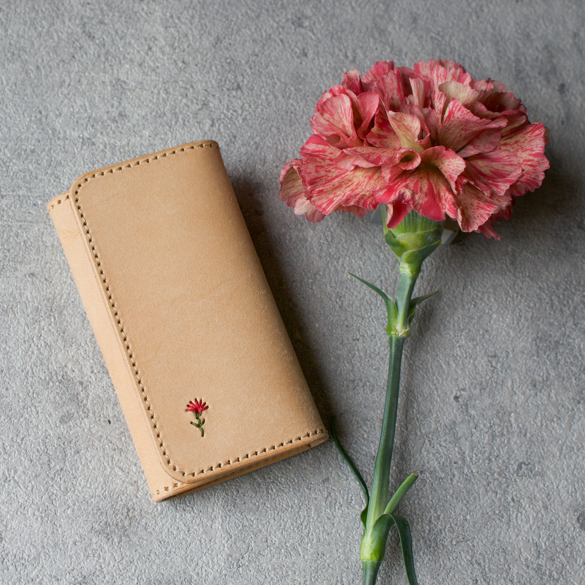 母の日 レザーキーケース【名入れ&ラッピング無料】