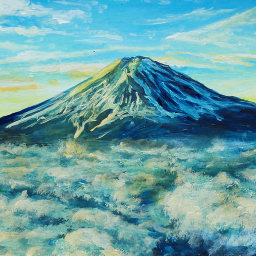 油絵】正方形ミニ絵画オーダーページ 絵画 HR 通販 17487133