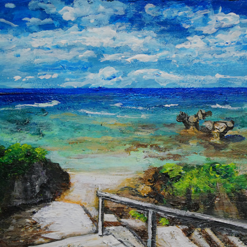 油絵】正方形ミニ絵画オーダーページ 絵画 HR 通販 17487133