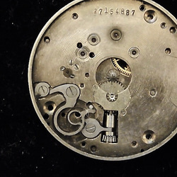 本物志向。1923年製造のエルジン懐中時計ジャンクです。　jw-415 8枚目の画像