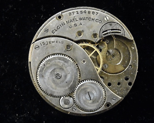 ELGIN NAT'L WATCH Co 懐中時計 ジャンク ELGIN - ELGIN (エルジン) 懐中時計 クォーツ式時計